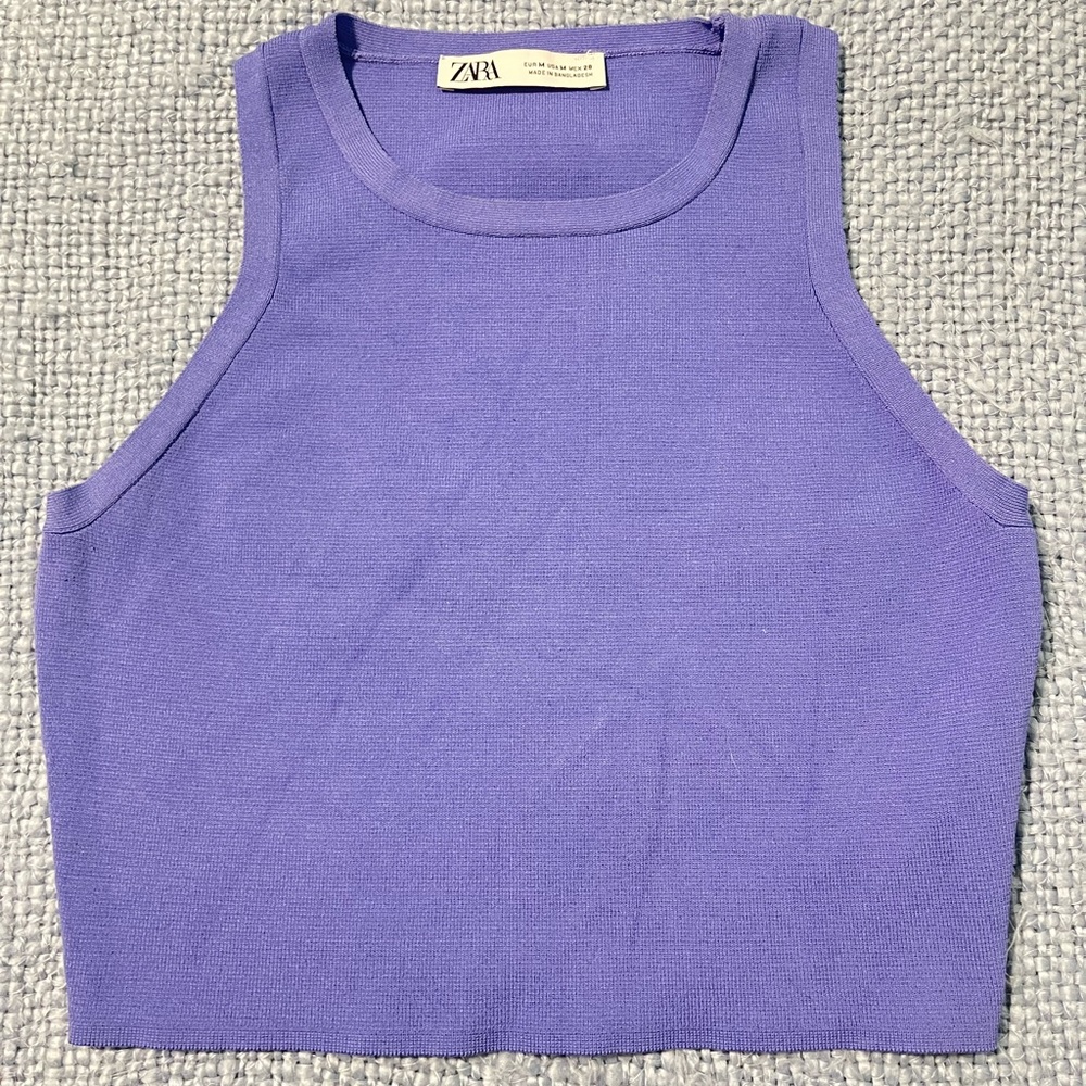 Zara Purple Top